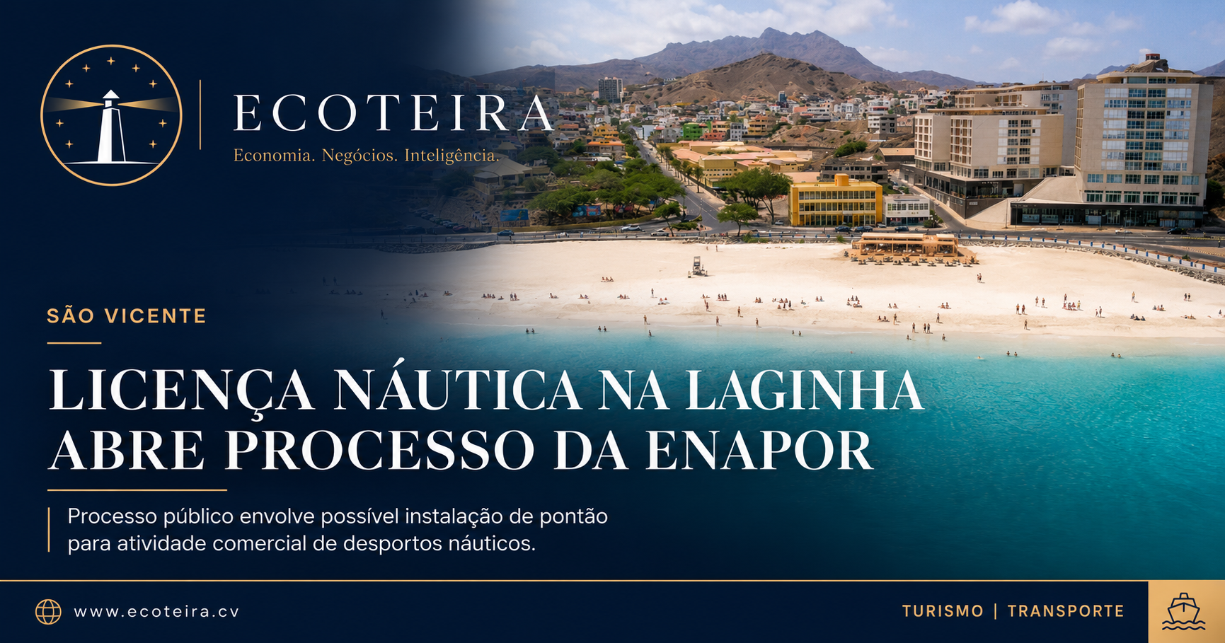 Atividade náutica licença náutica na Laginha Cabo Verde