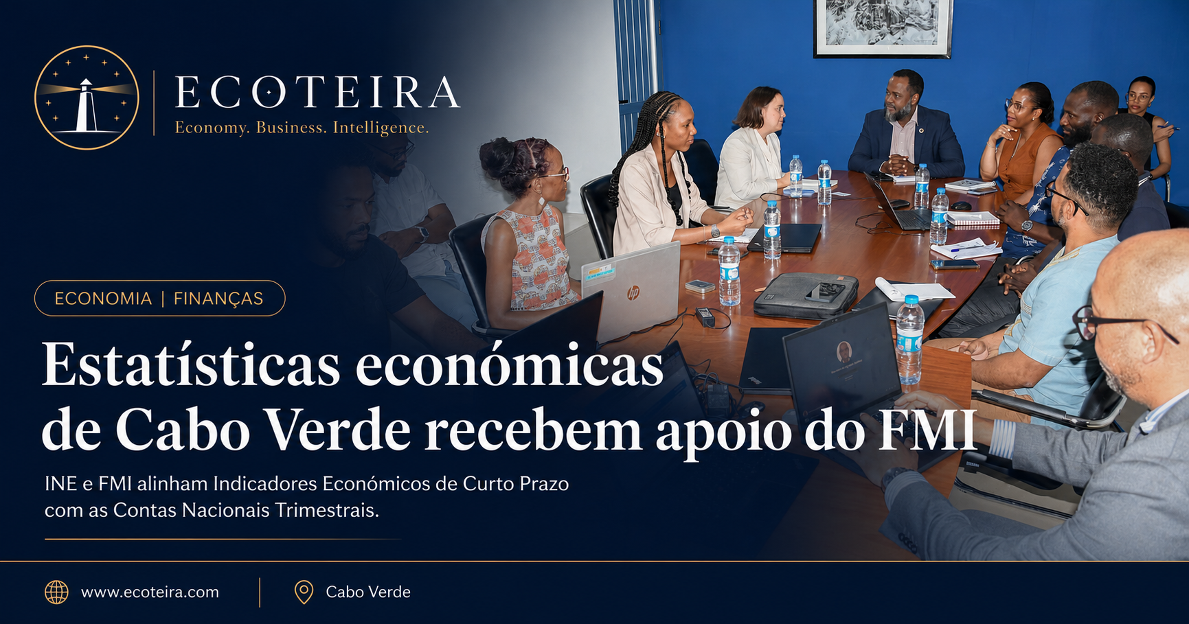 Missão técnica INE FMI estatísticas económicas Cabo Verde