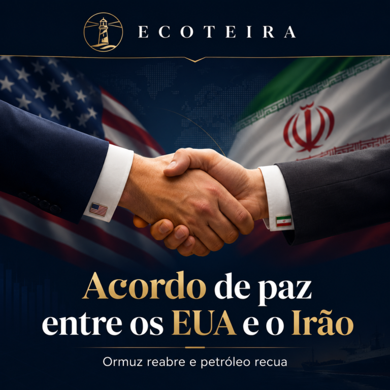 Donald Trump anuncia acordo de paz entre os EUA e o Irão e reabertura do Estreito de Ormuz